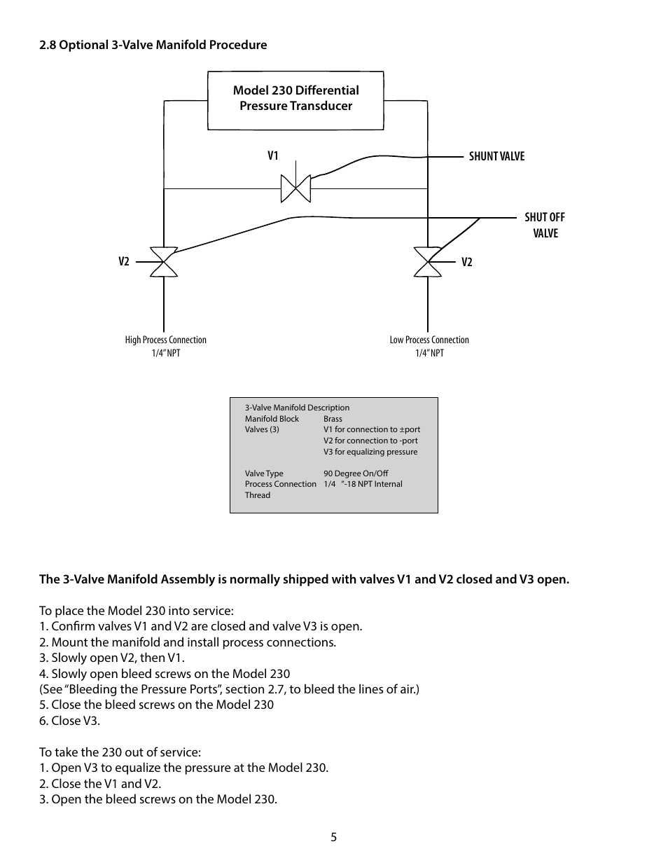 Setra System Model 230 User Manual | Page 5 / 12