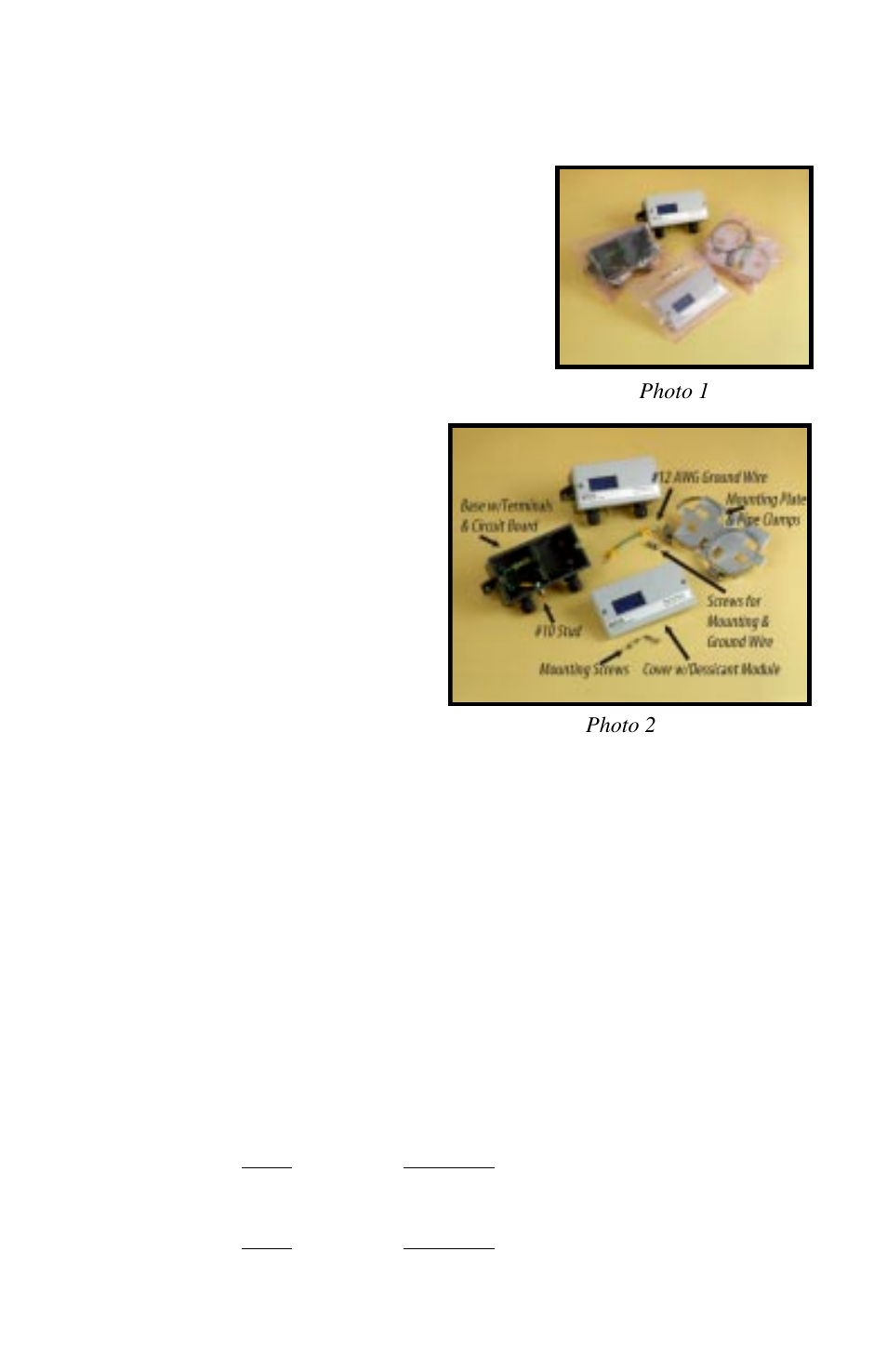 Setra System Model 299 User Manual | 4 pages