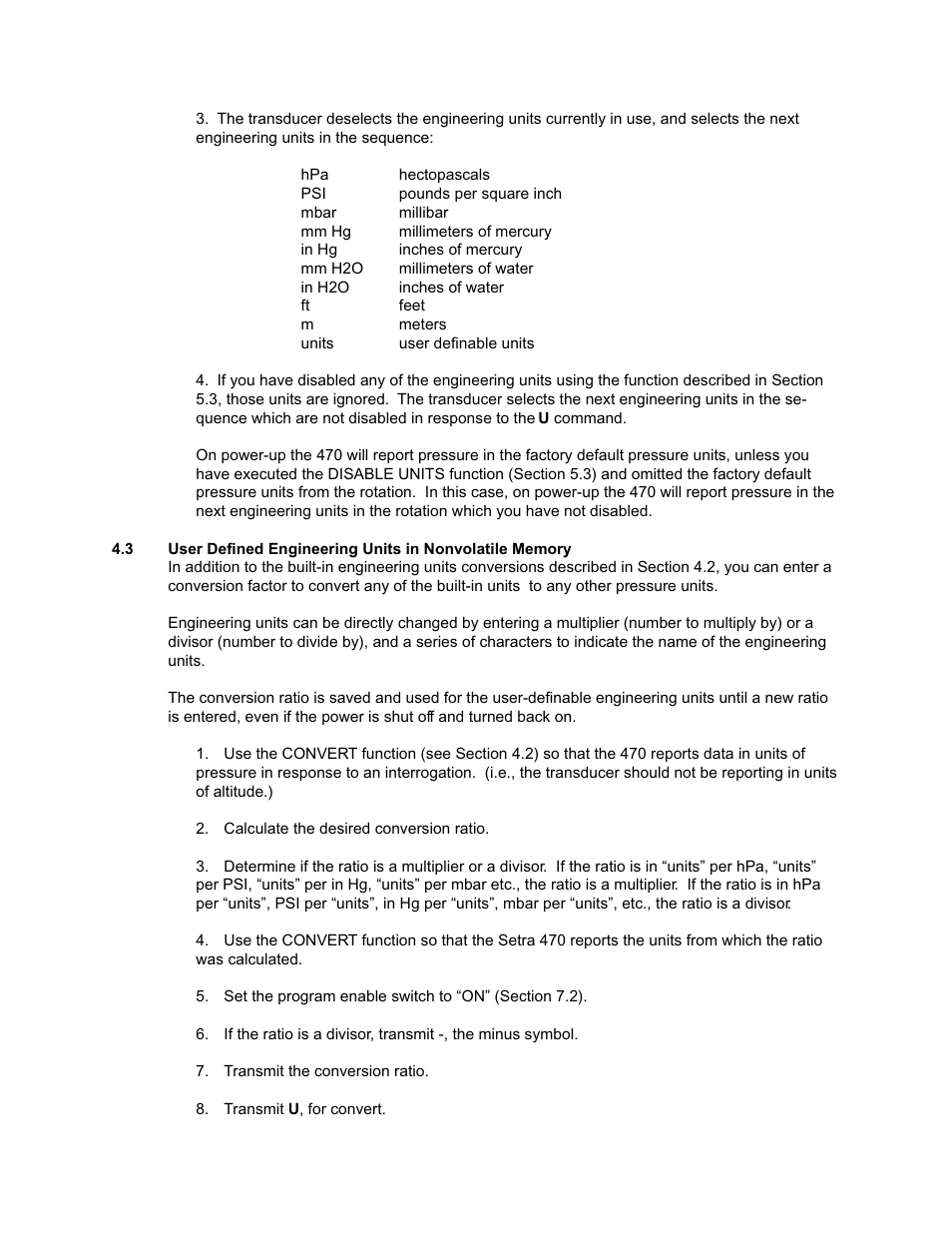 Setra System Model 470 User Manual | Page 14 / 35