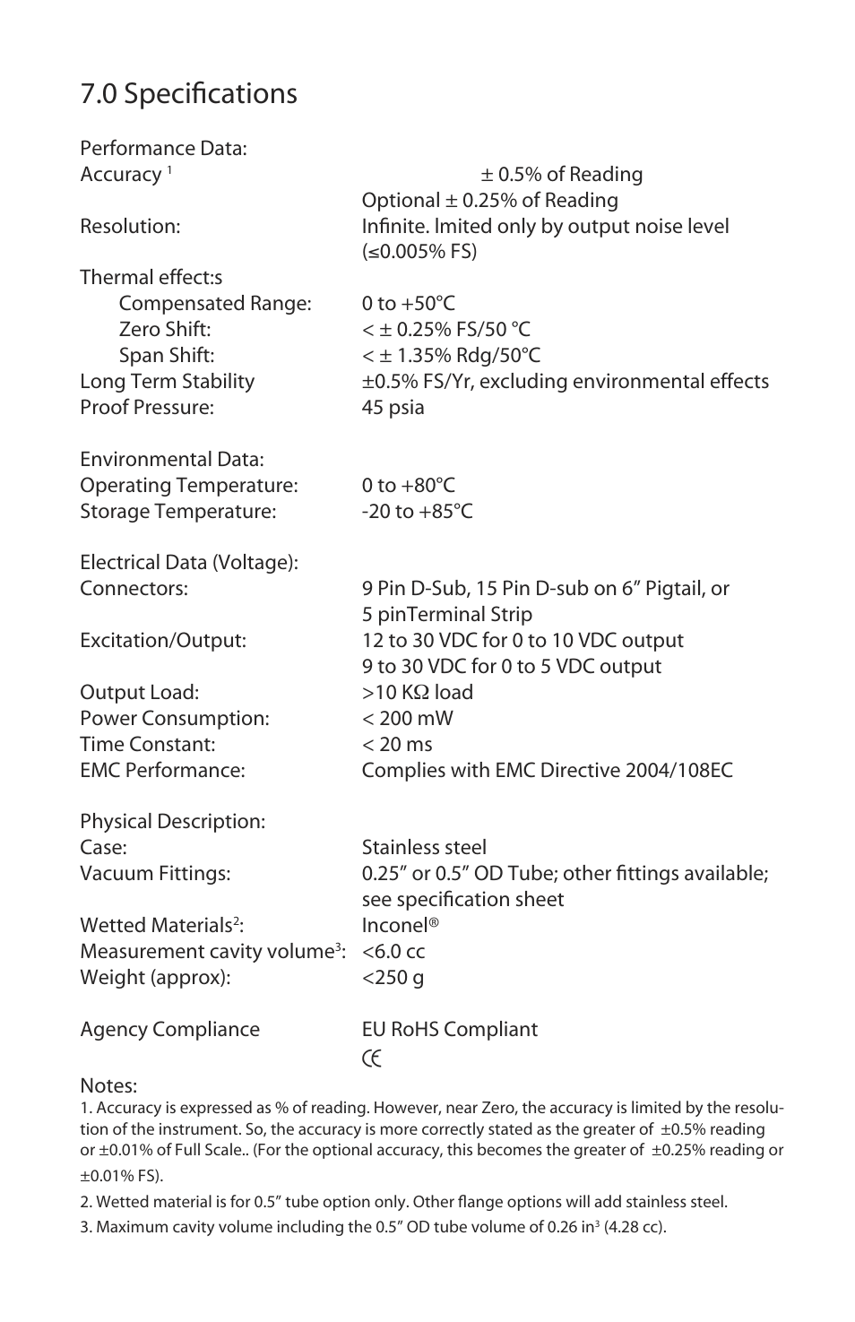 0 speciﬁcations | Setra System Model 730 User Manual | Page 13 / 16