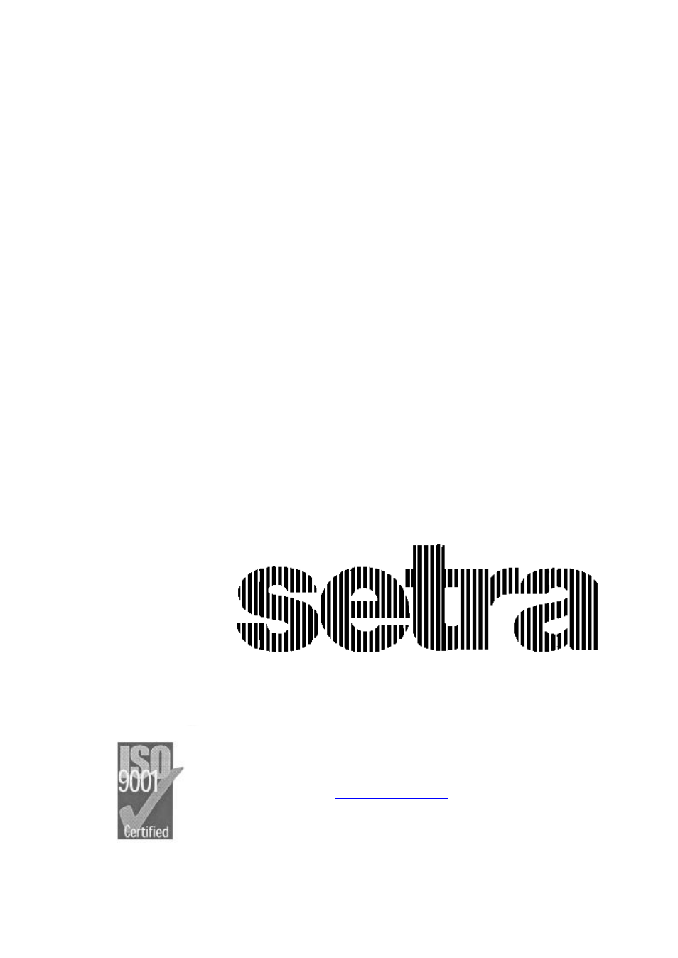 Setra System Model 512 User Manual | 6 pages