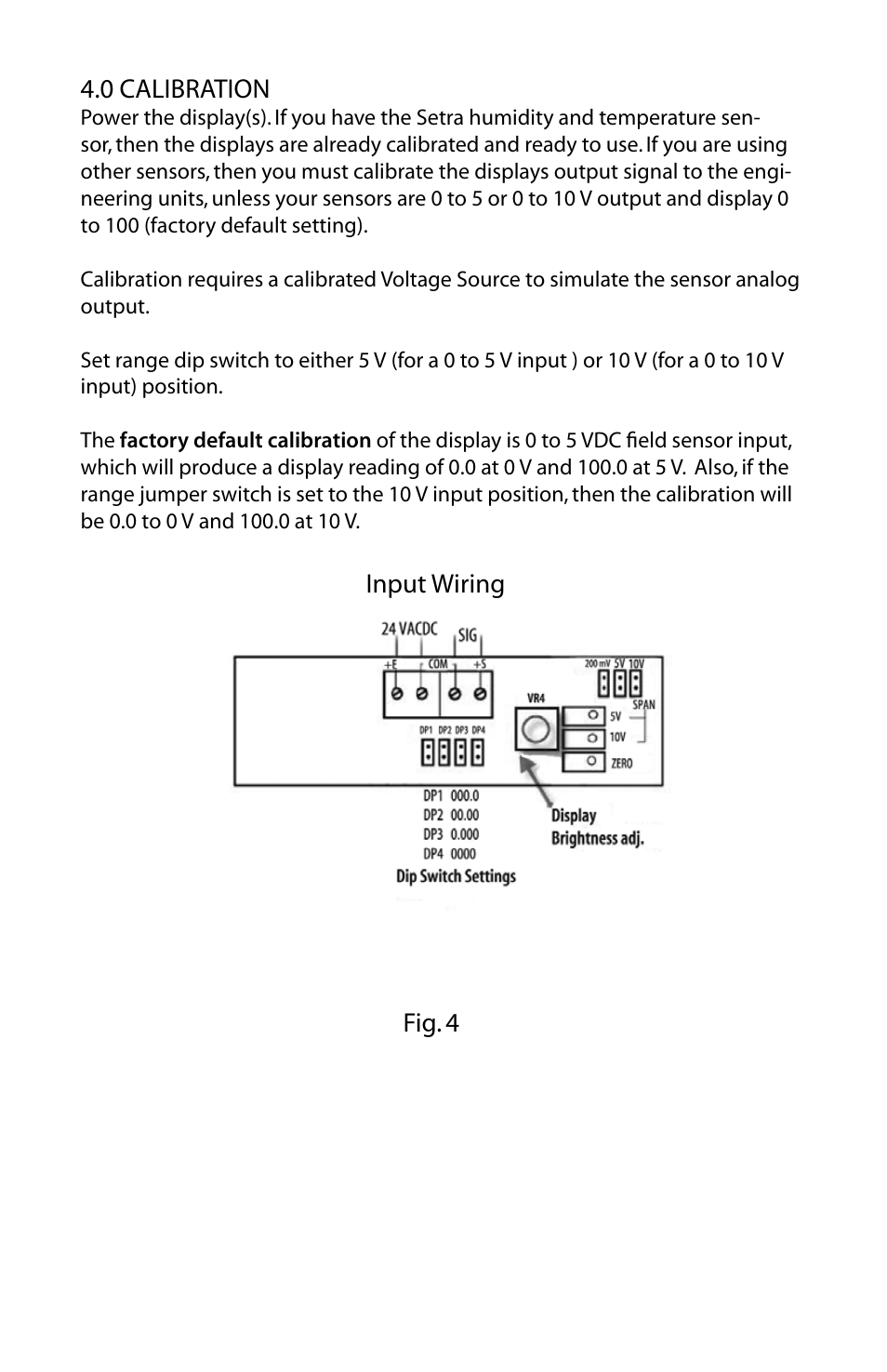 Setra System Model SRMD User Manual | Page 4 / 8