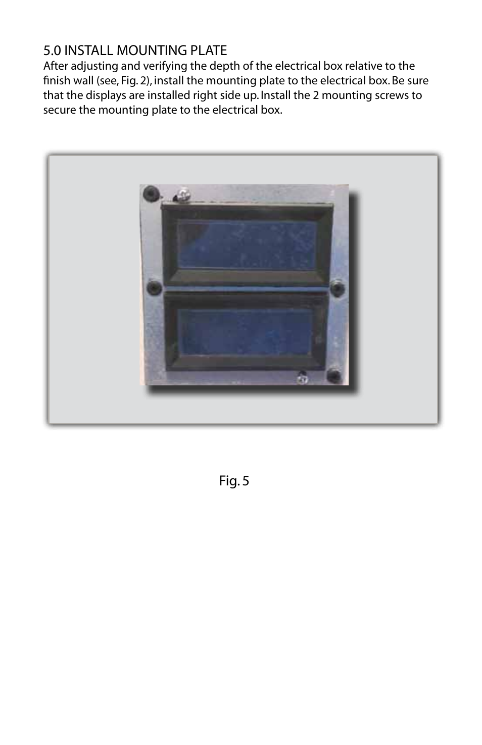 Setra System Model SRMD User Manual | Page 6 / 8