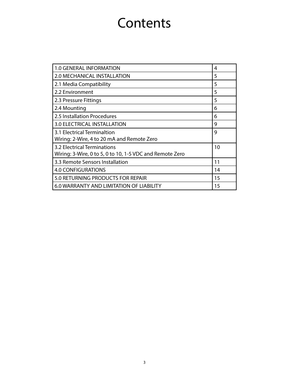 Setra System Model 231RS User Manual | Page 3 / 16