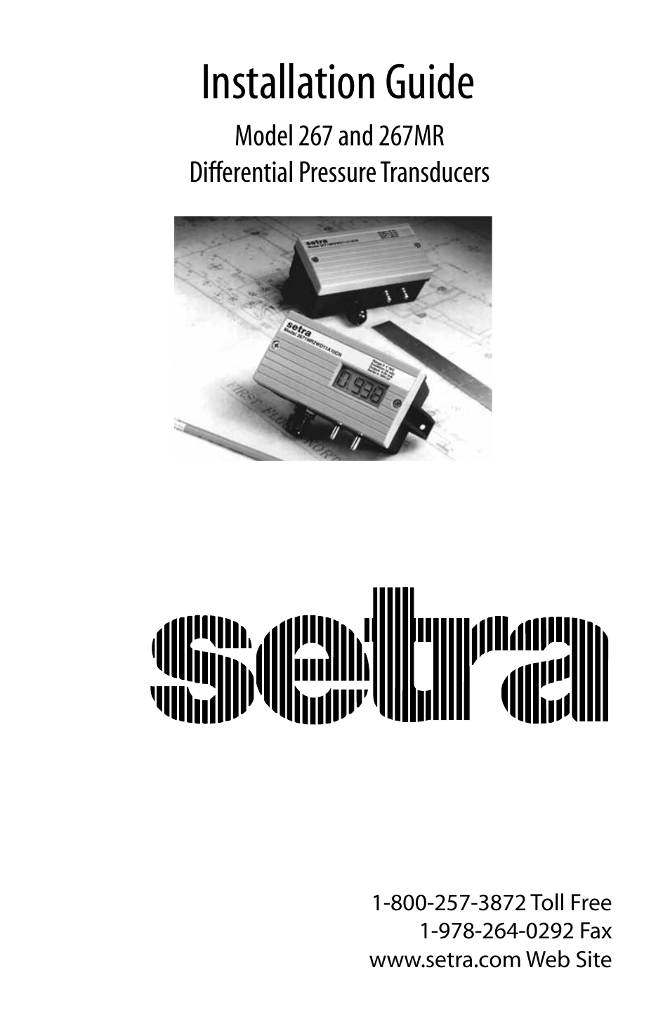 Setra System 267MR User Manual | 14 pages