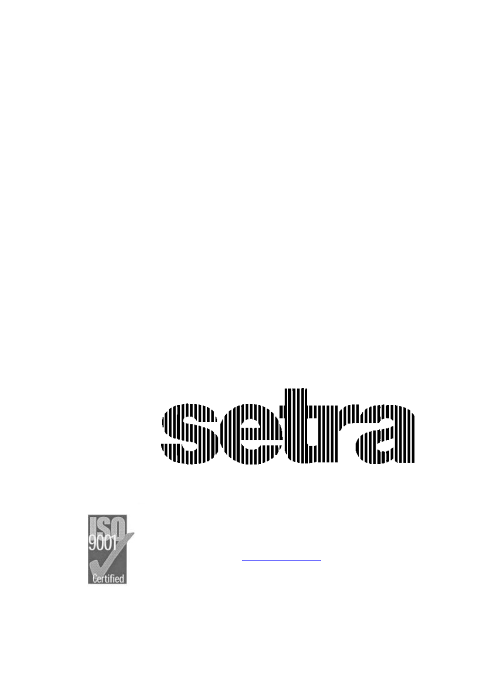 Setra System Model 528 User Manual | 6 pages