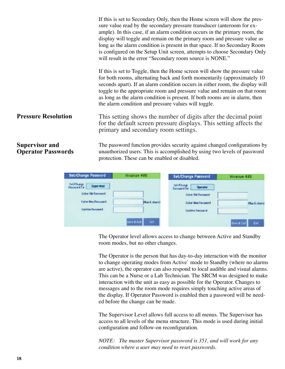 Setra System SRCM User Manual | Page 18 / 43