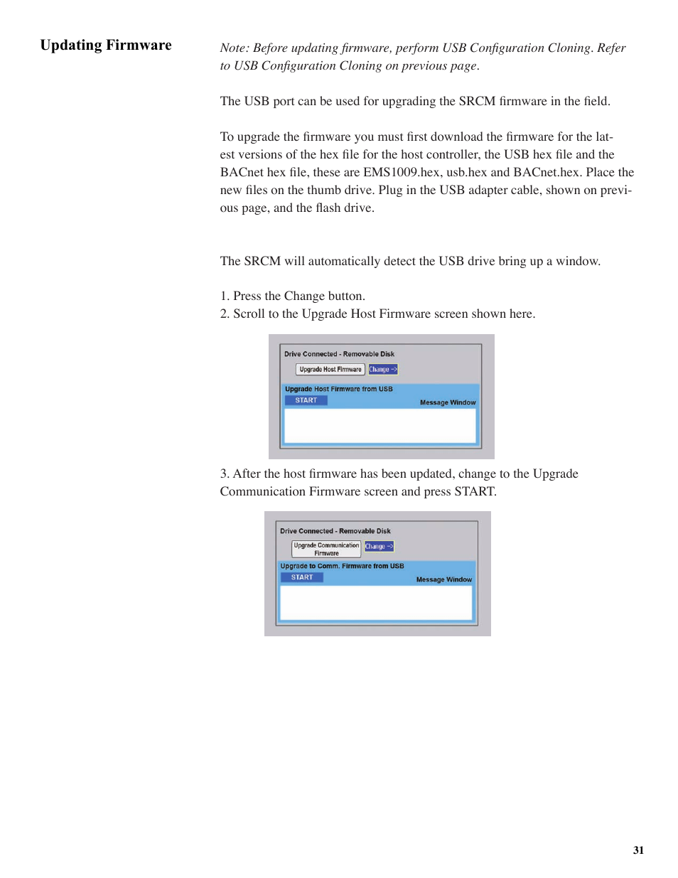 Setra System SRCM User Manual | Page 31 / 43