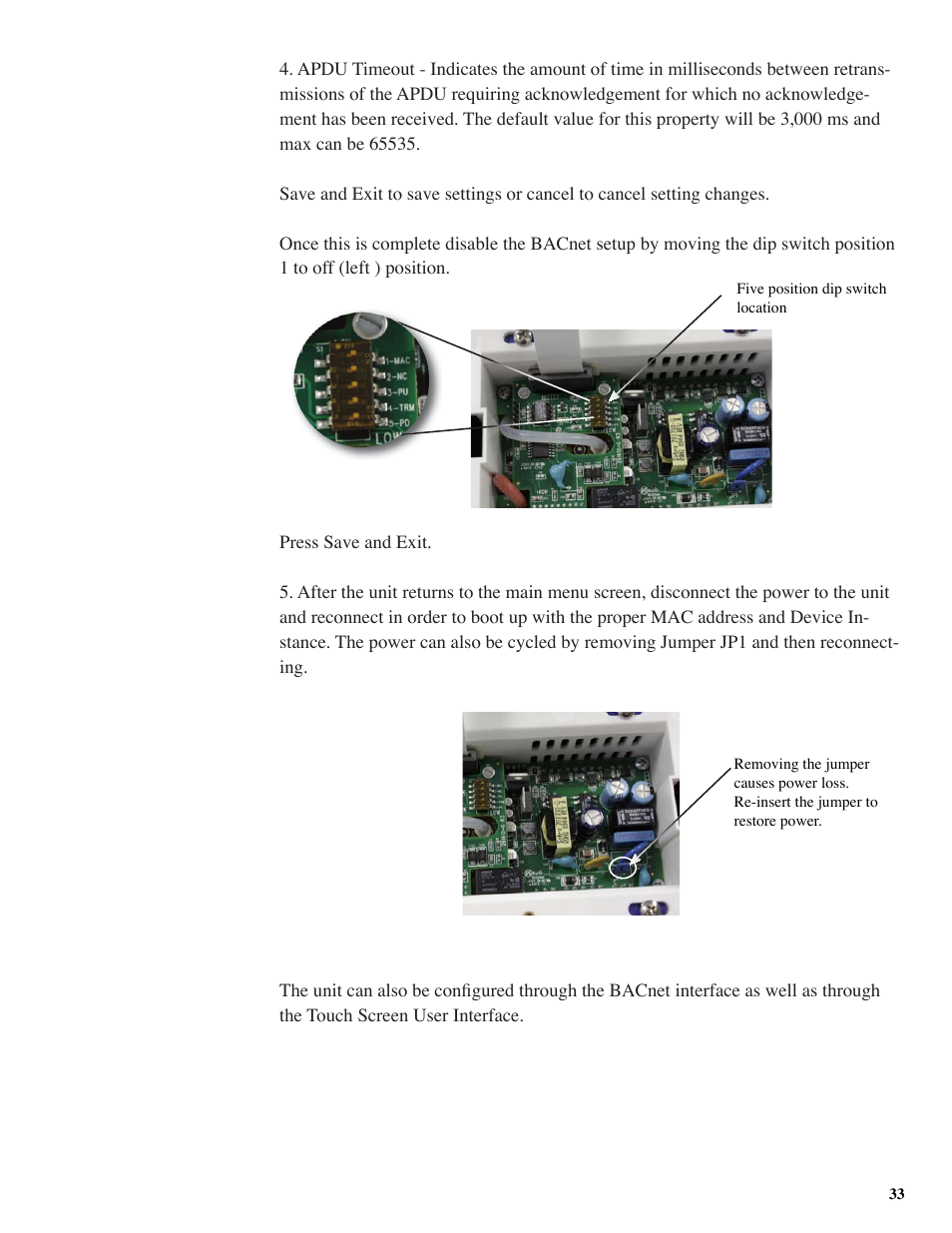 Setra System SRCM User Manual | Page 33 / 43