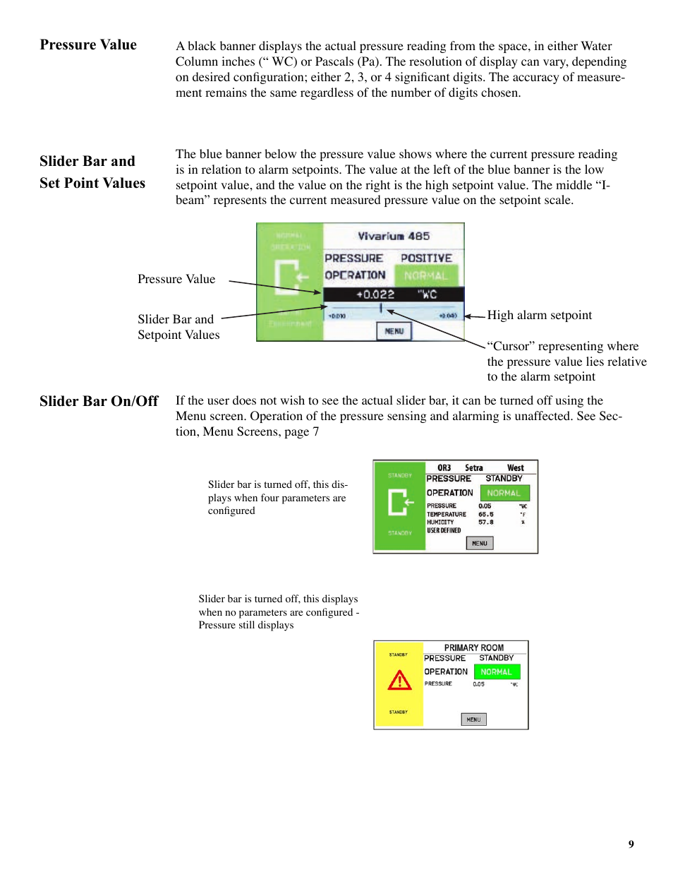 Setra System SRCM User Manual | Page 9 / 43