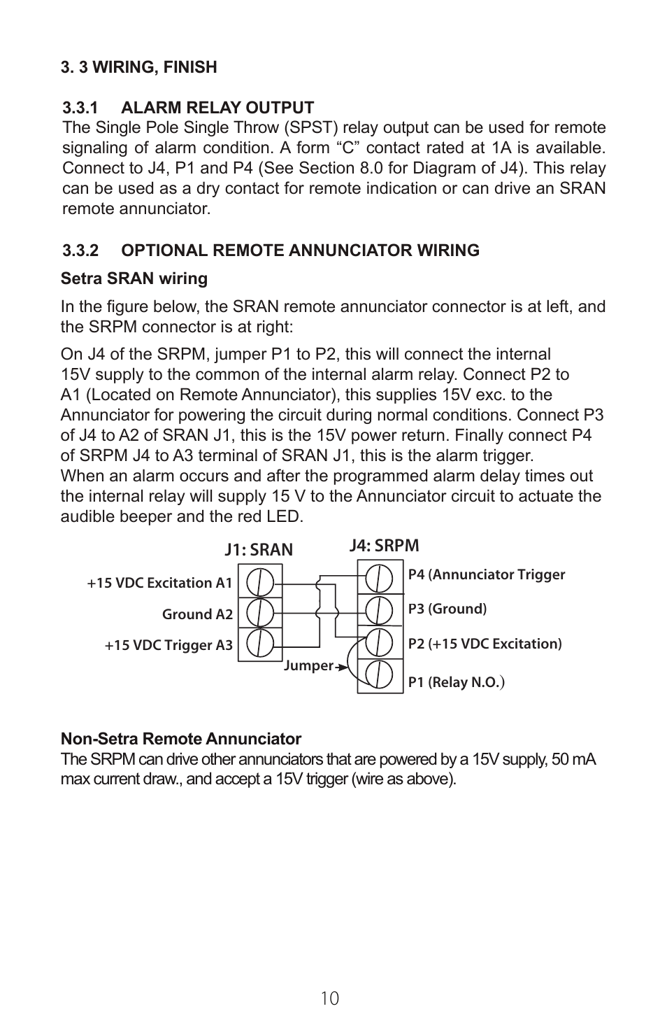 Setra System SRPM User Manual | Page 10 / 28