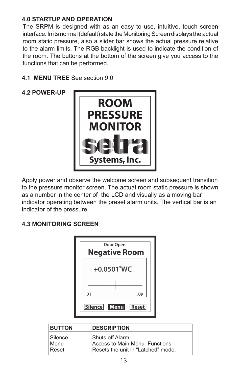 Setra System SRPM User Manual | Page 13 / 28