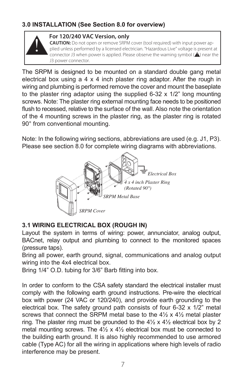 Setra System SRPM User Manual | Page 7 / 28