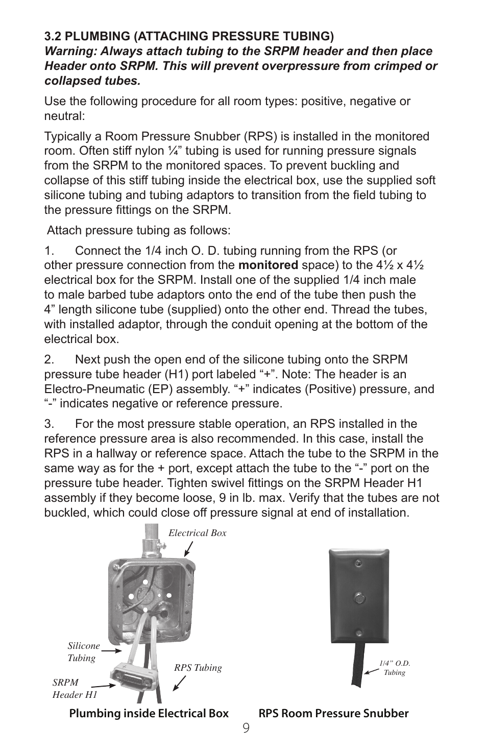 Setra System SRPM User Manual | Page 9 / 28