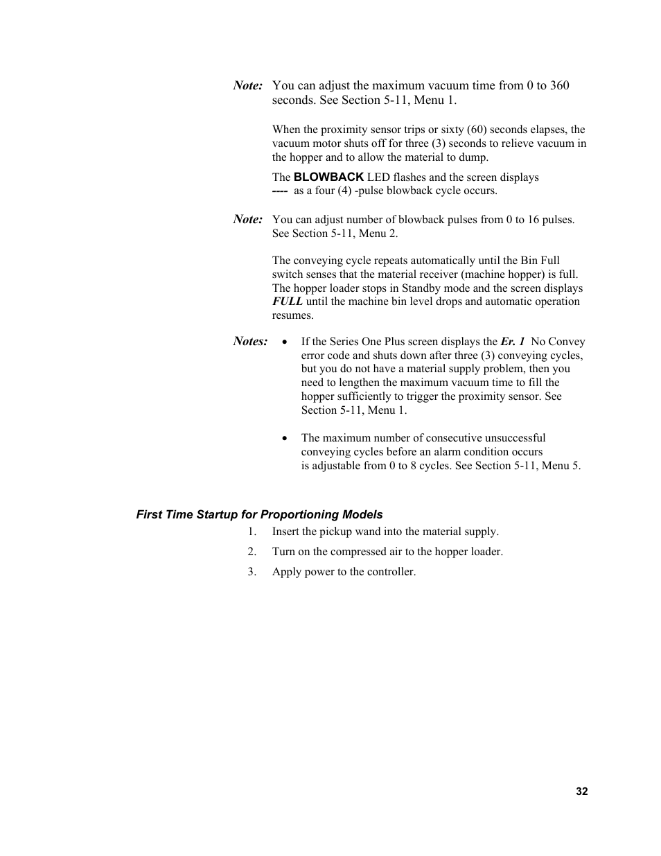 Sterlco SSL and SSIL Series Hopper Loaders User Manual | Page 32 / 69