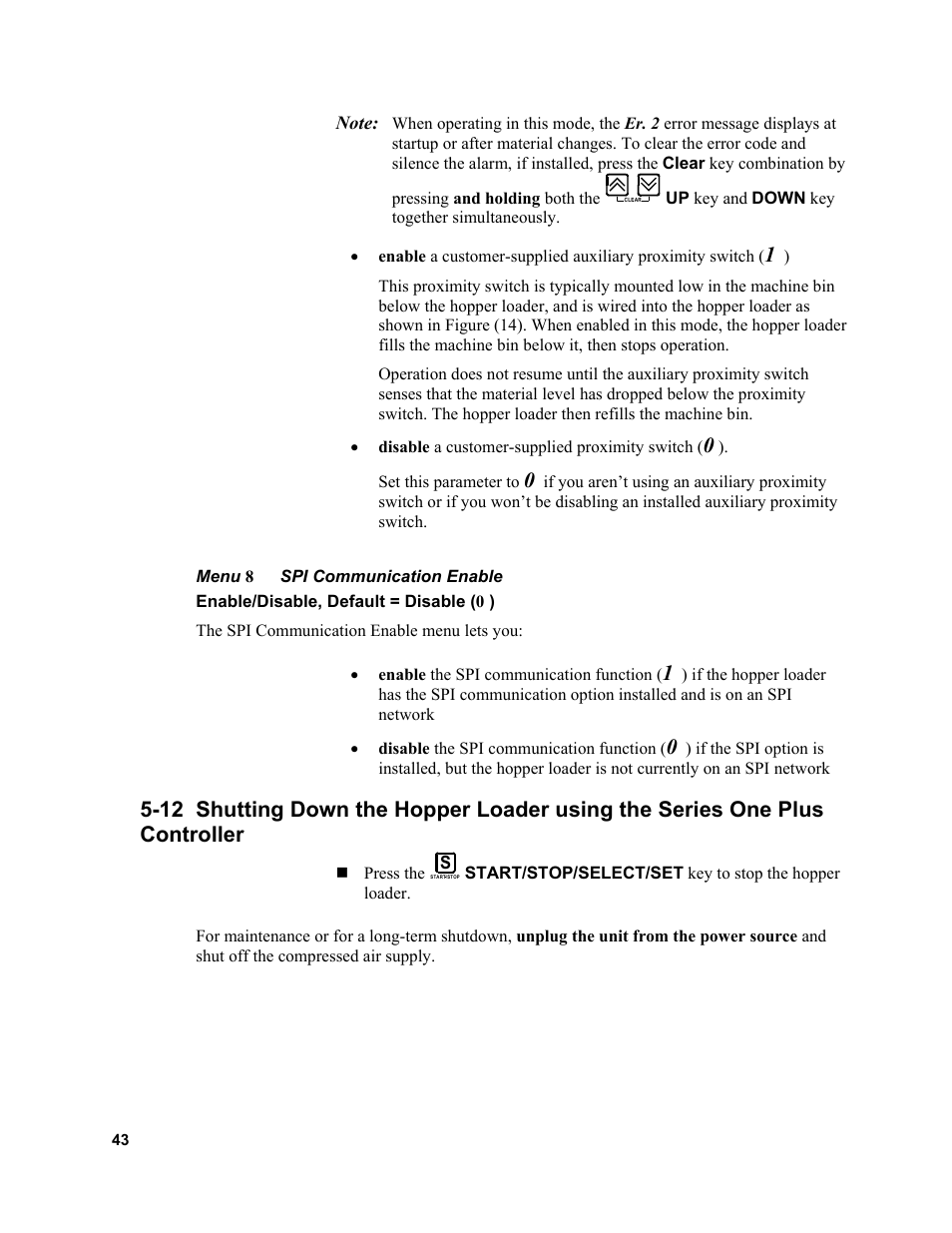 Sterlco SSL and SSIL Series Hopper Loaders User Manual | Page 43 / 69