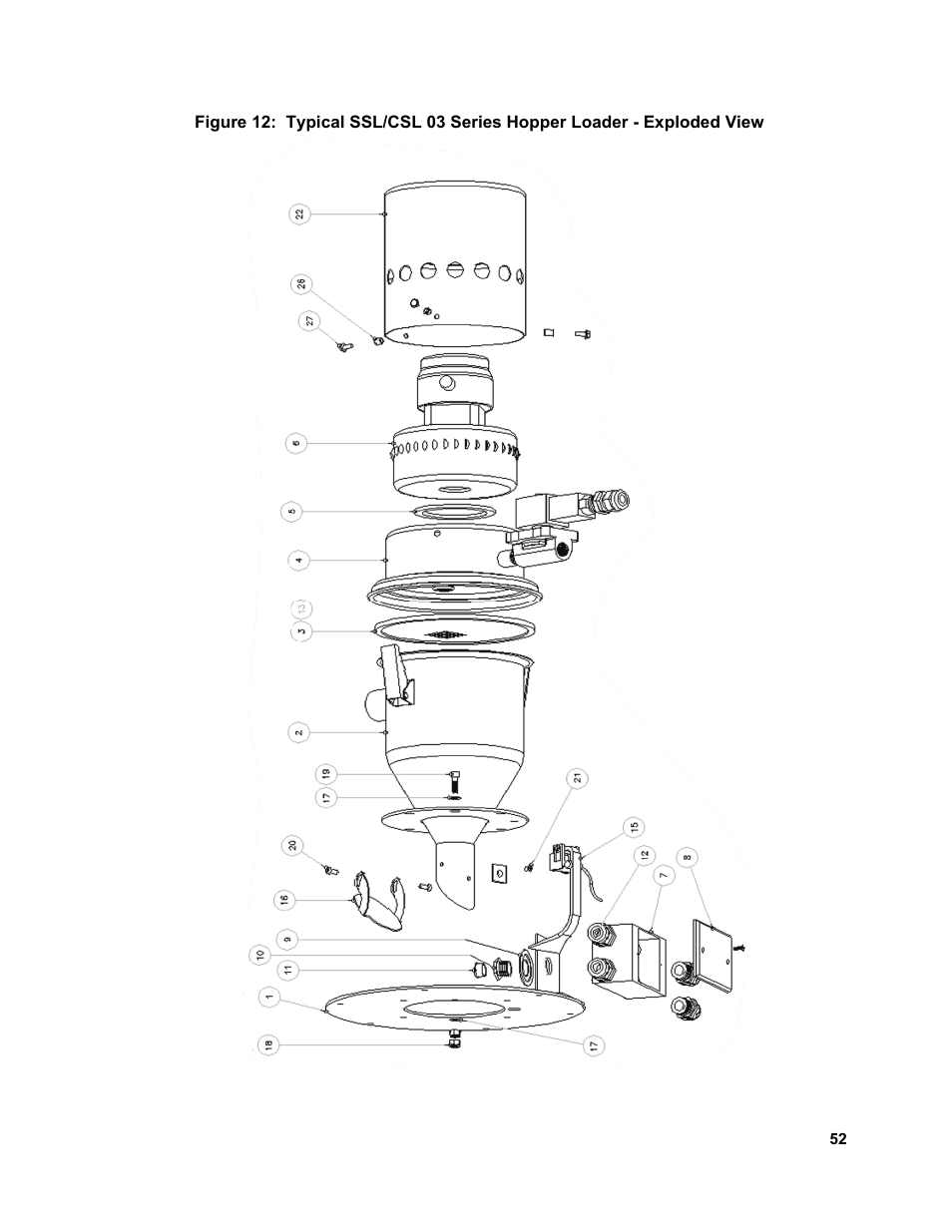 Sterlco SSL and SSIL Series Hopper Loaders User Manual | Page 52 / 69