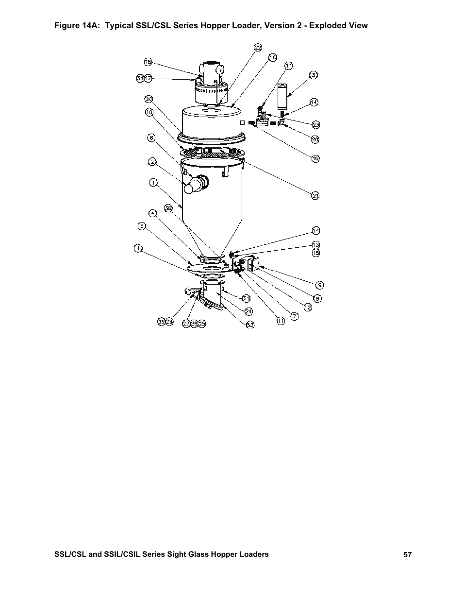 Sterlco SSL and SSIL Series Hopper Loaders User Manual | Page 57 / 69