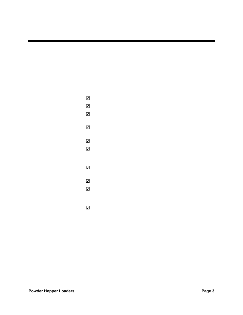 Safety considerations | Sterlco SPL Series Powder Hopper Loader User Manual | Page 3 / 43