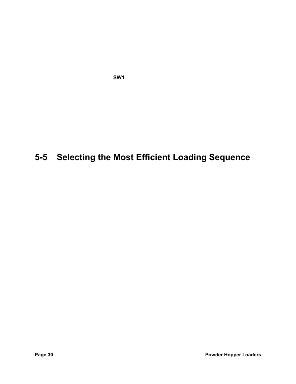 5 selecting the most efficient loading sequence | Sterlco SPL Series Powder Hopper Loader User Manual | Page 30 / 43