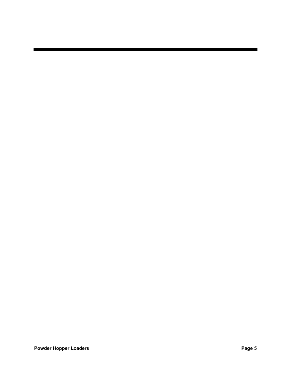 Sterlco SPL Series Powder Hopper Loader User Manual | Page 5 / 43