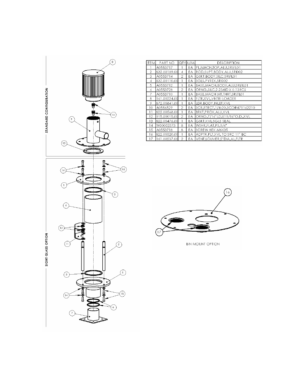 2 spare parts lists, Figure 6.5: svl-a | Sterlco SVL Series Compressed Air Loaders User Manual | Page 41 / 49