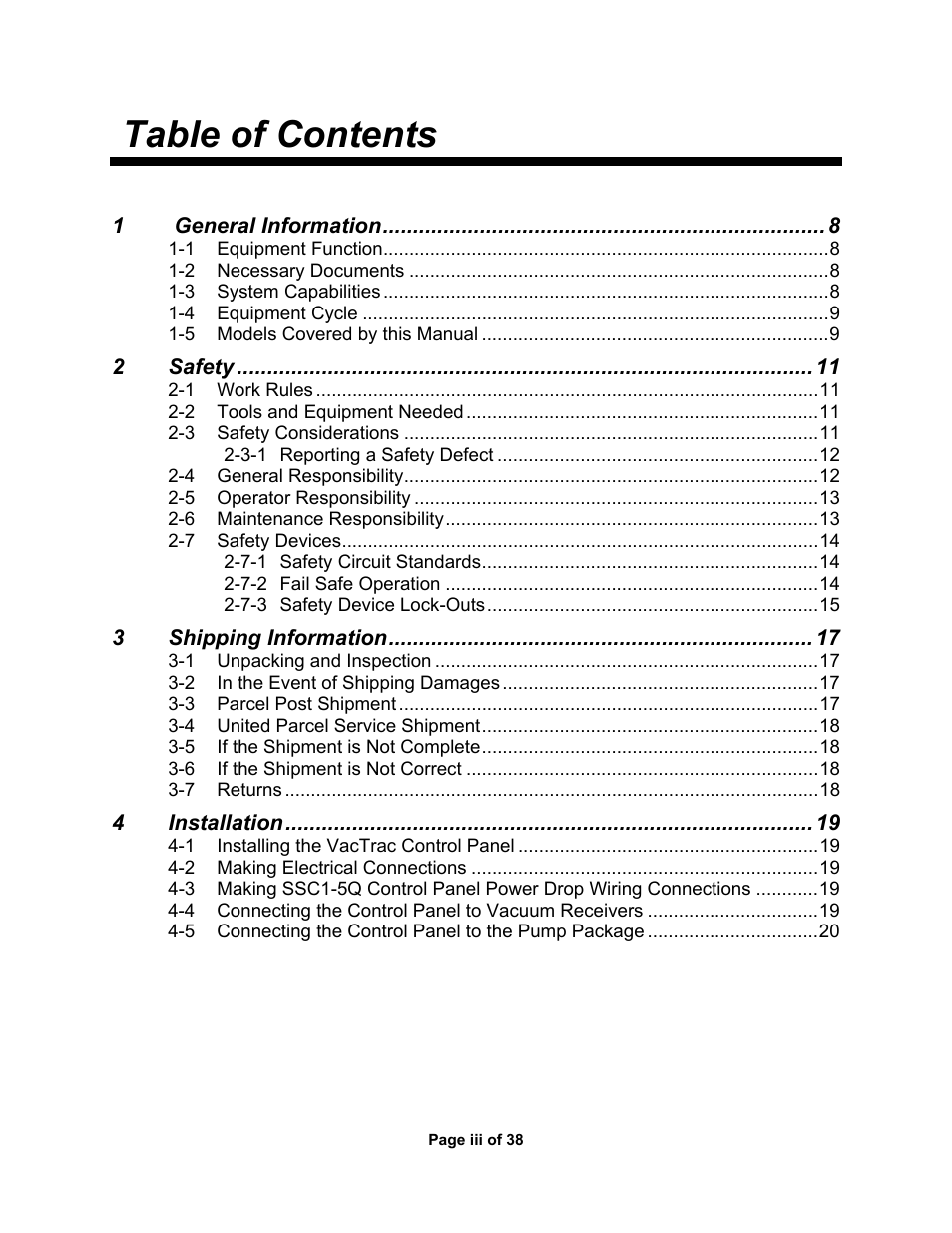 Sterlco SSC Conveying Systems User Manual | Page 4 / 39