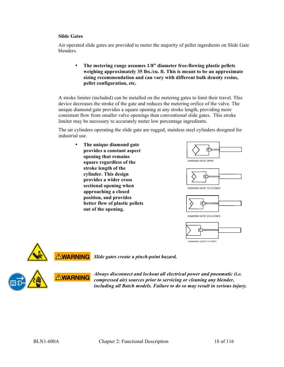 Sterlco SGBD Series Batch Gravimetric Blenders User Manual | Page 18 / 116