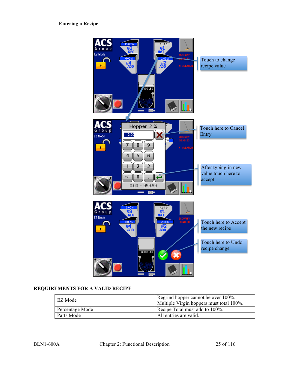 Sterlco SGBD Series Batch Gravimetric Blenders User Manual | Page 25 / 116