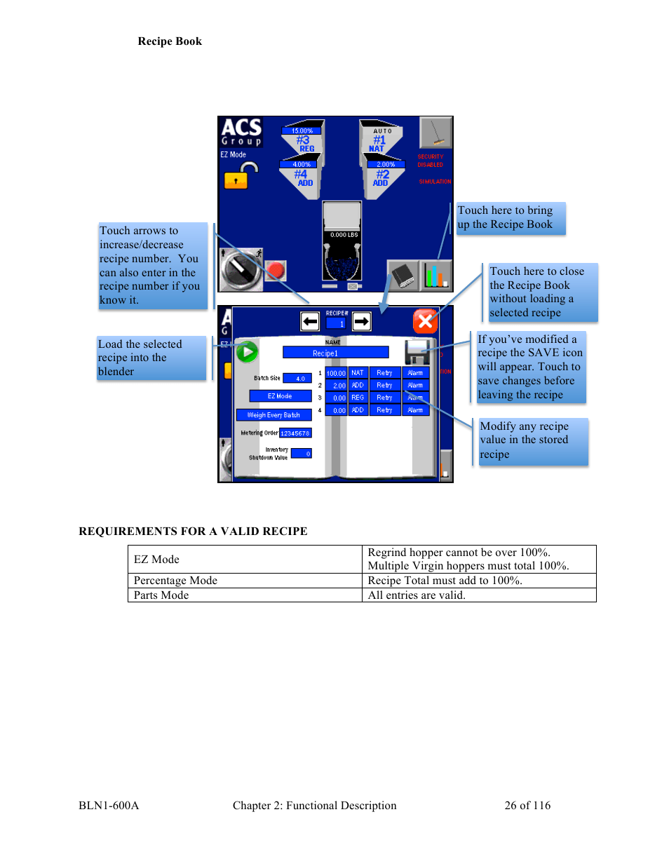 Sterlco SGBD Series Batch Gravimetric Blenders User Manual | Page 26 / 116