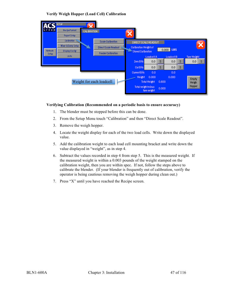 Sterlco SGBD Series Batch Gravimetric Blenders User Manual | Page 47 / 116