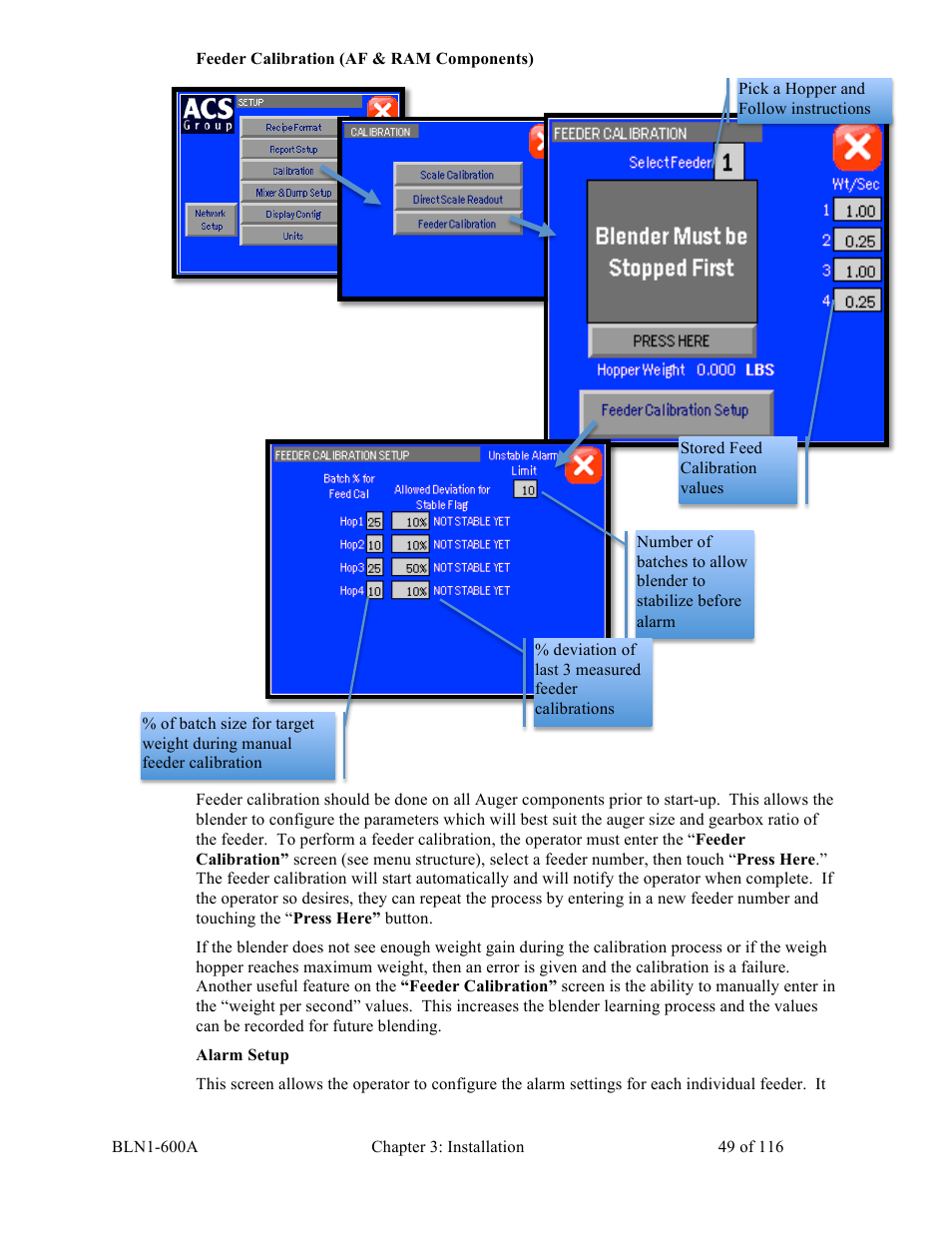 Sterlco SGBD Series Batch Gravimetric Blenders User Manual | Page 49 / 116