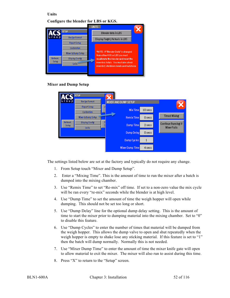 Sterlco SGBD Series Batch Gravimetric Blenders User Manual | Page 52 / 116