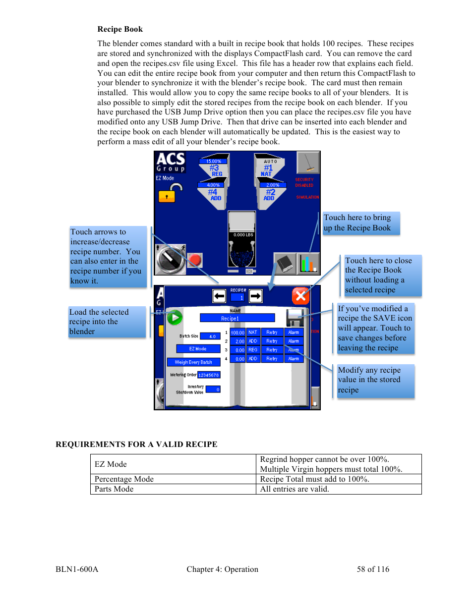 Sterlco SGBD Series Batch Gravimetric Blenders User Manual | Page 58 / 116