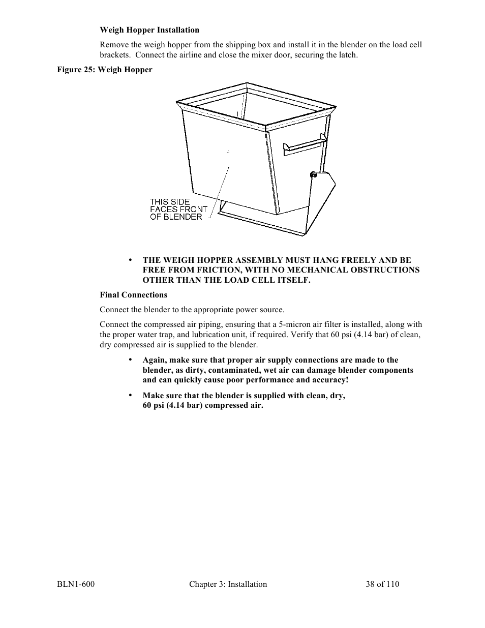 Sterlco SGBD Series Batch Gravimetric Blenders User Manual | Page 38 / 110