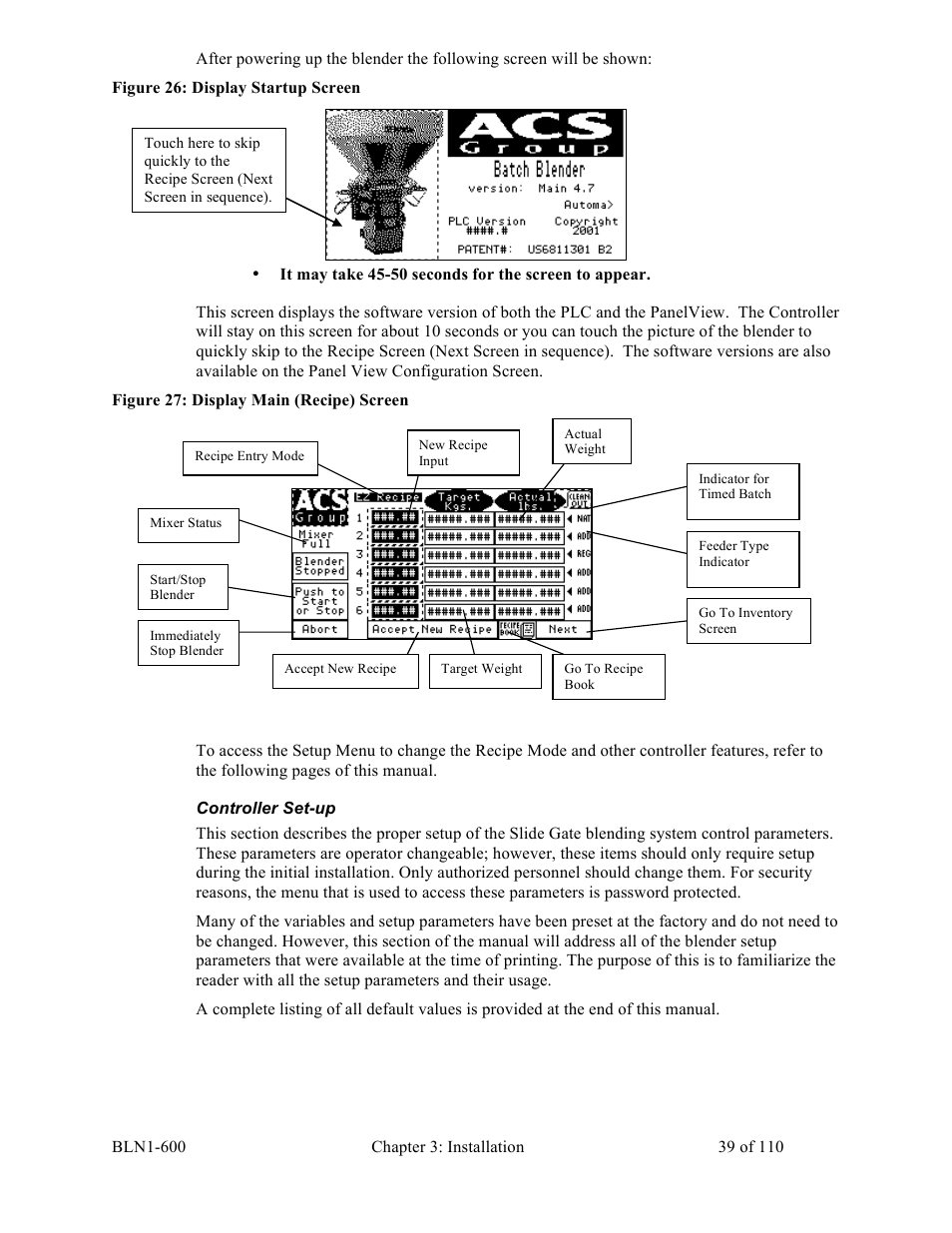Sterlco SGBD Series Batch Gravimetric Blenders User Manual | Page 39 / 110