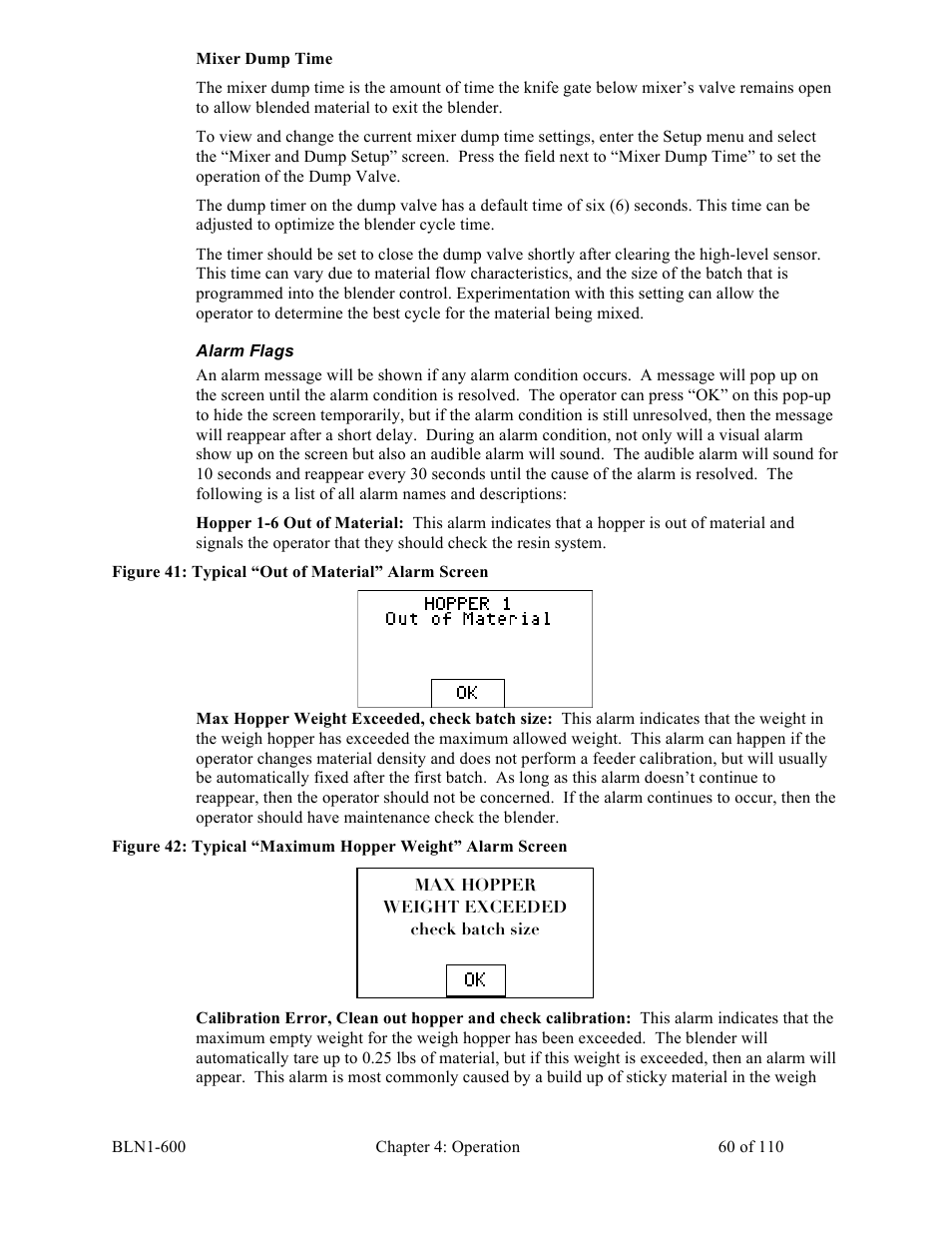 Sterlco SGBD Series Batch Gravimetric Blenders User Manual | Page 60 / 110