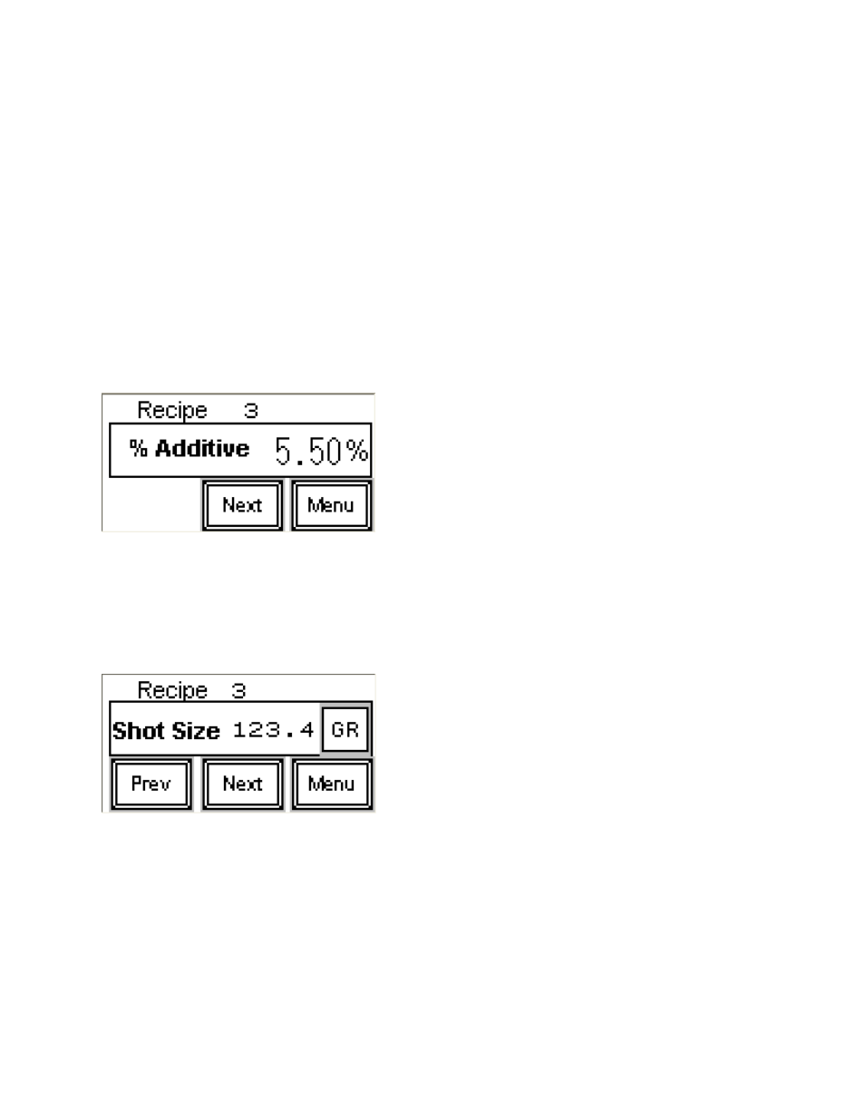 Enter / edit recipes | Sterlco SDD Series User Manual | Page 36 / 93