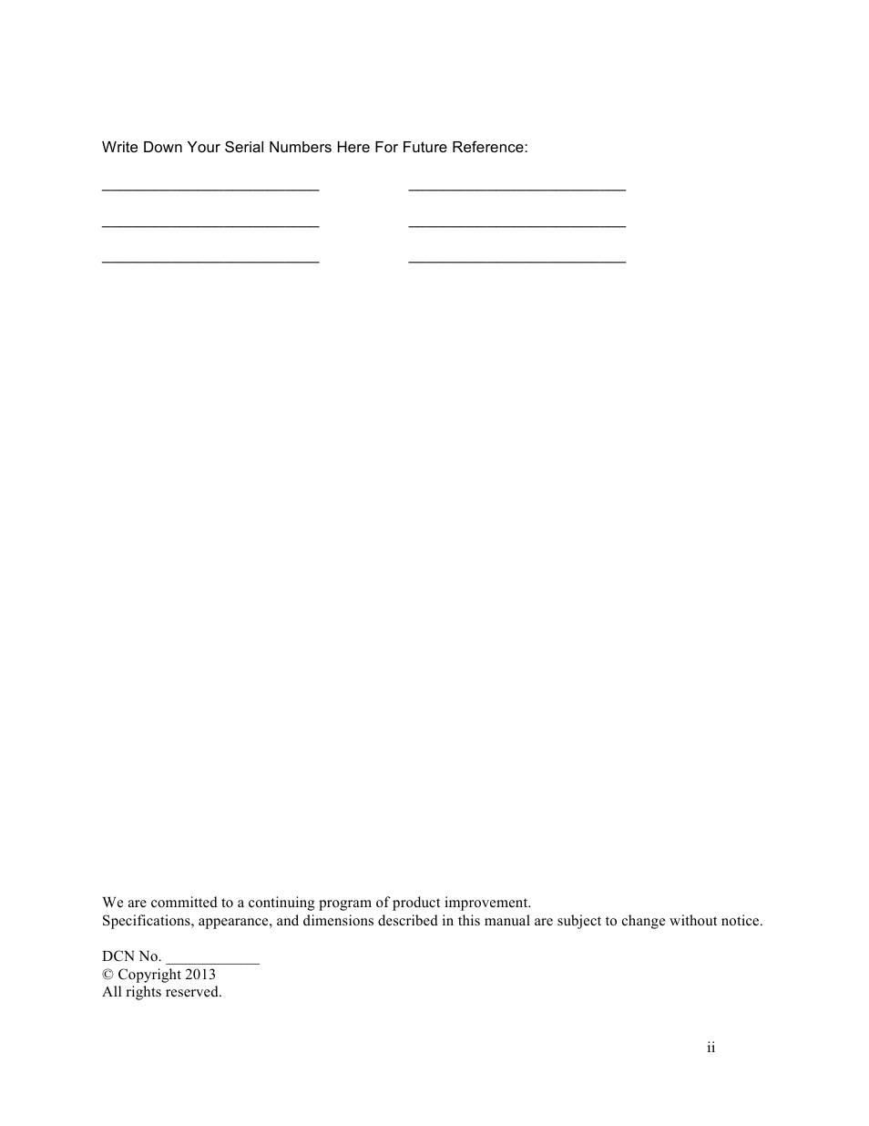 Sterlco SDD Series User Manual | Page 2 / 96