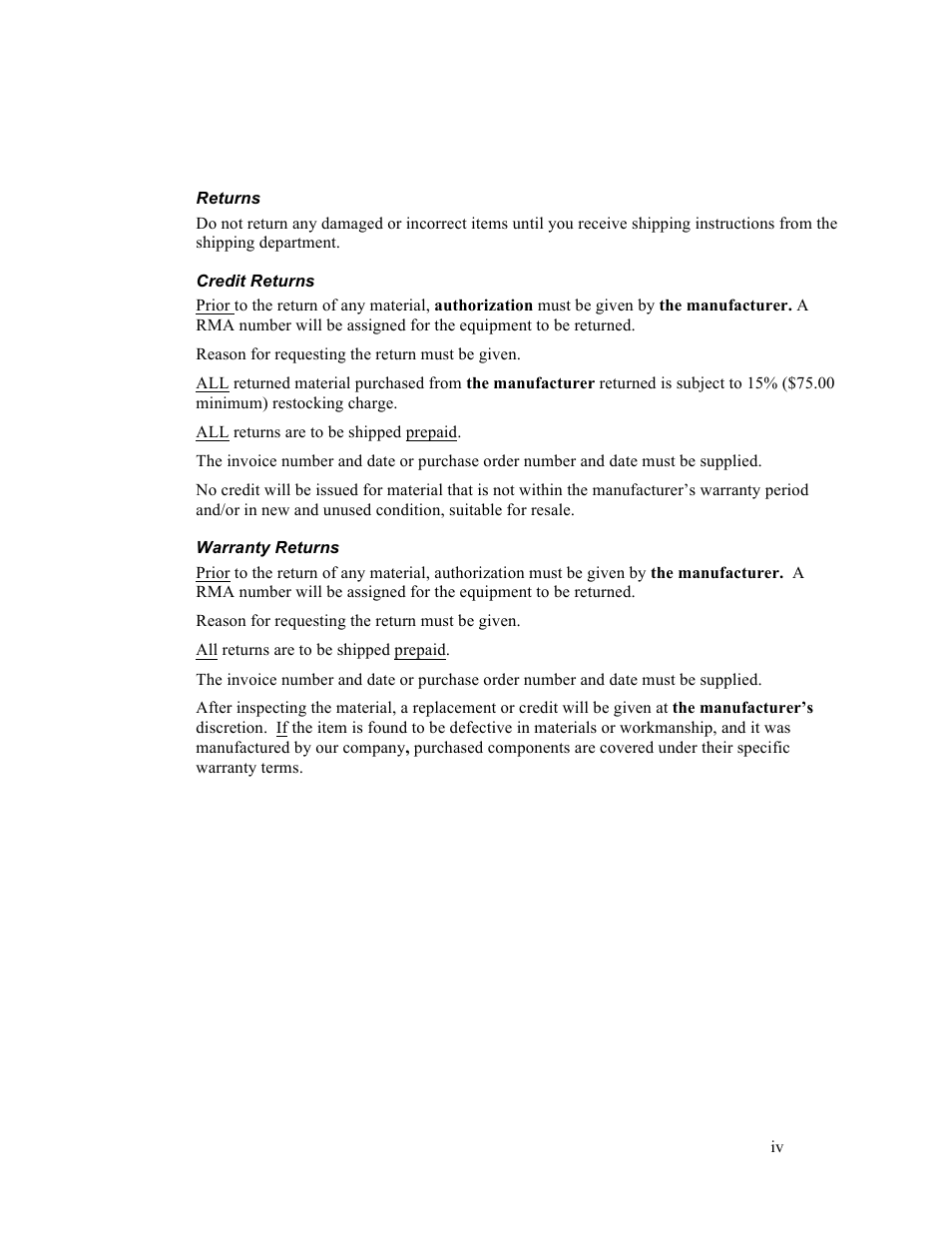 Sterlco SDD Series User Manual | Page 4 / 96