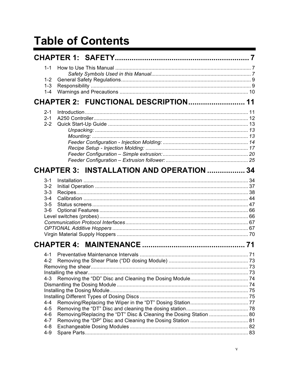 Sterlco SDD Series User Manual | Page 5 / 96