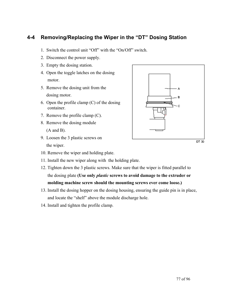 Sterlco SDD Series User Manual | Page 77 / 96