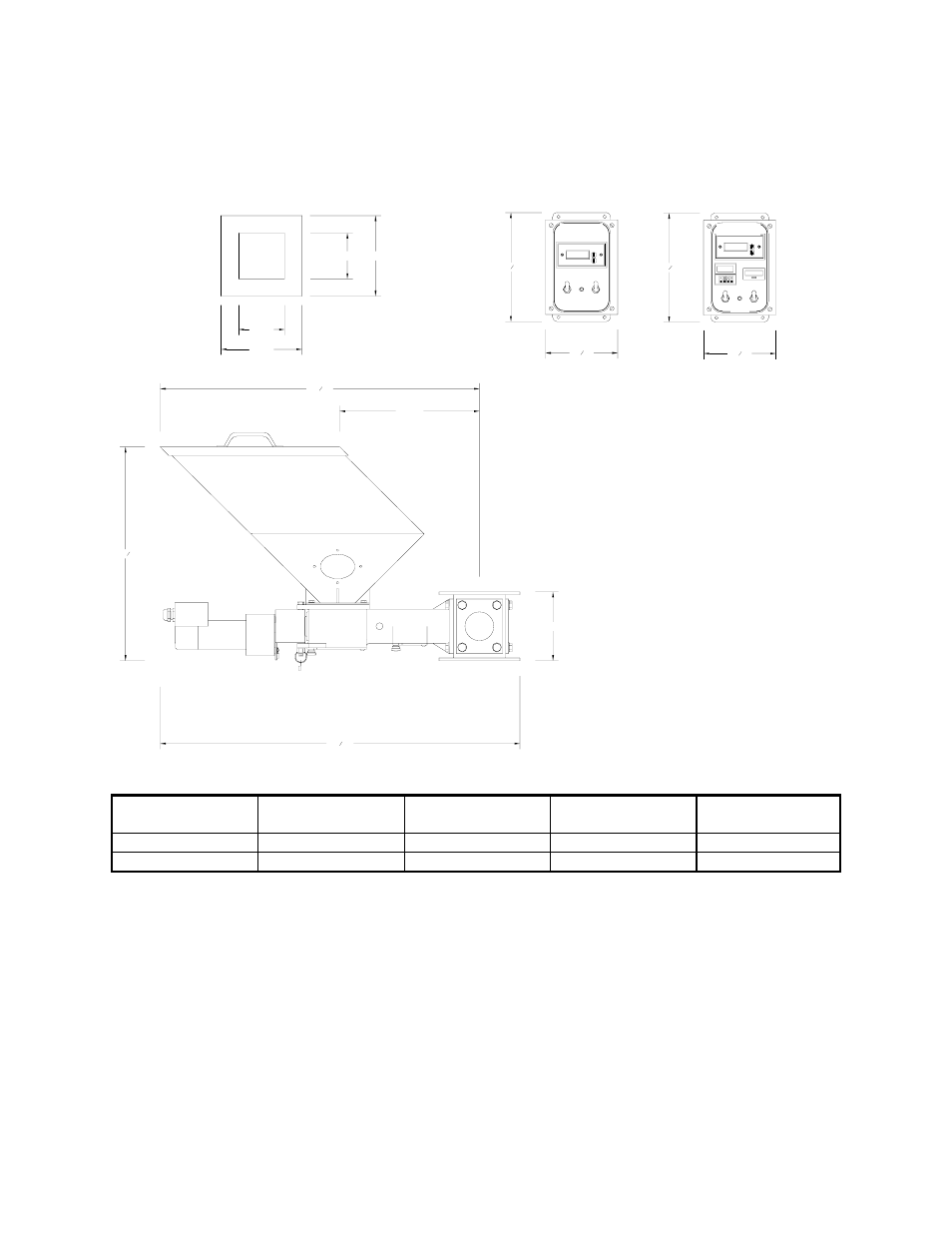 2 drawings and diagrams, Additive feeder | Sterlco SF Series Volumetric Additive Feeder User Manual | Page 47 / 55