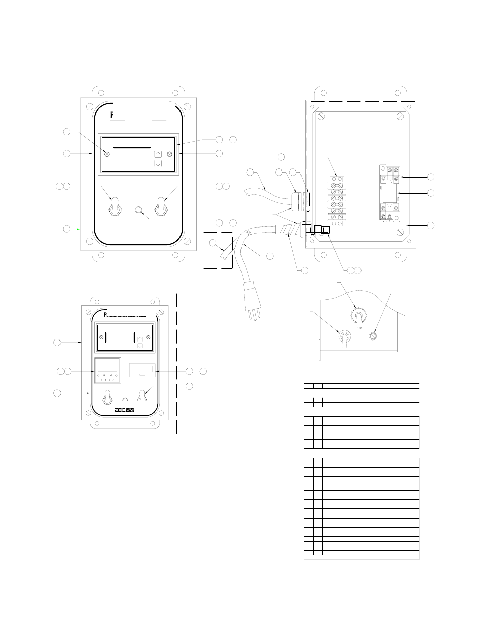Detail b | Sterlco SF Series Volumetric Additive Feeder User Manual | Page 51 / 55