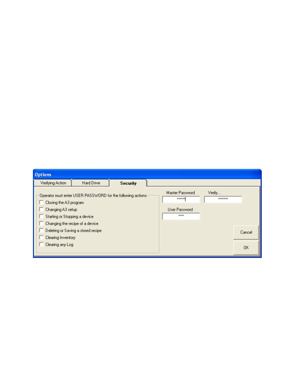 Sterlco A3 Blender Control and Data Acquisition Software User Manual | Page 53 / 126