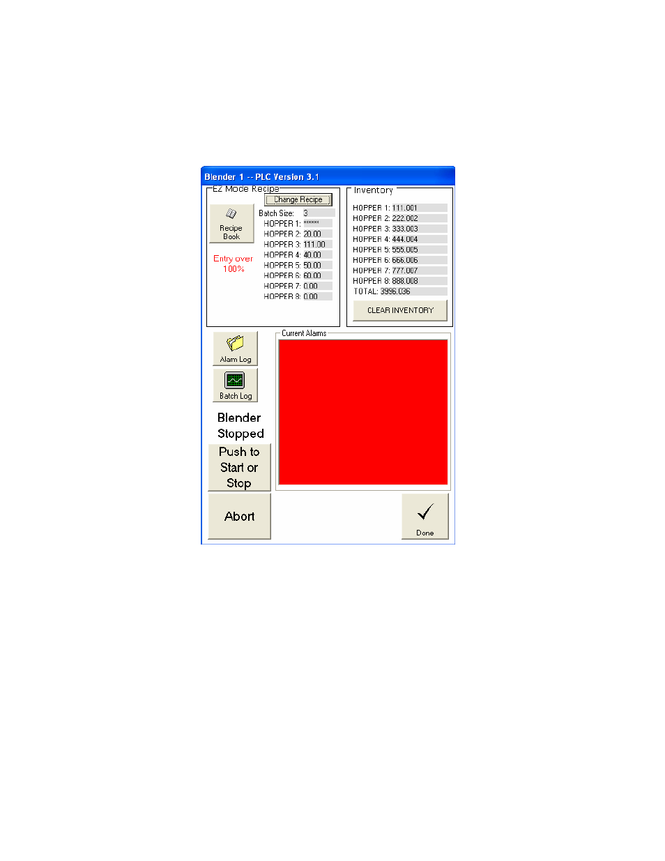 Sterlco A3 Blender Control and Data Acquisition Software User Manual | Page 59 / 126