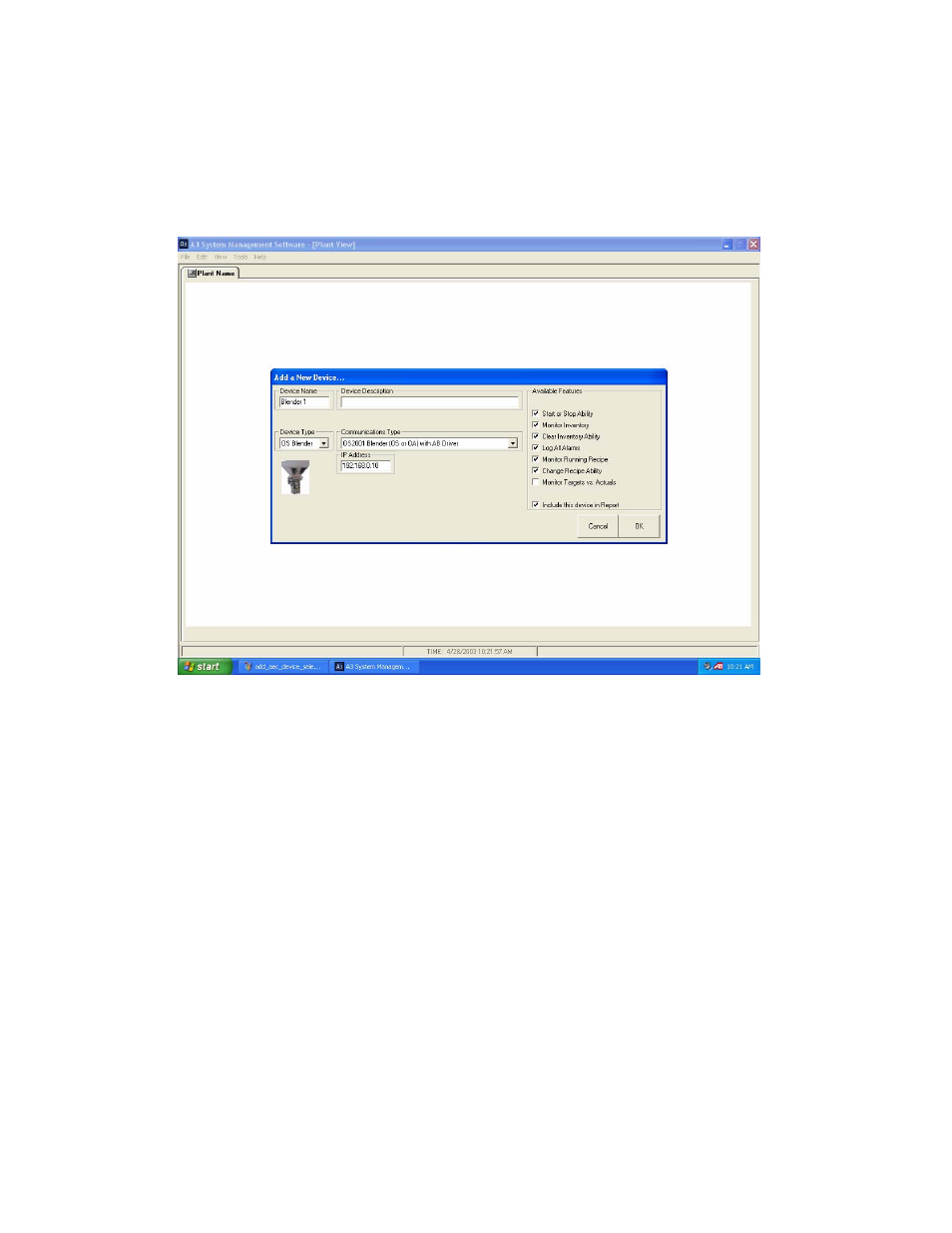 Sterlco A3 Blender Control and Data Acquisition Software User Manual | Page 70 / 126
