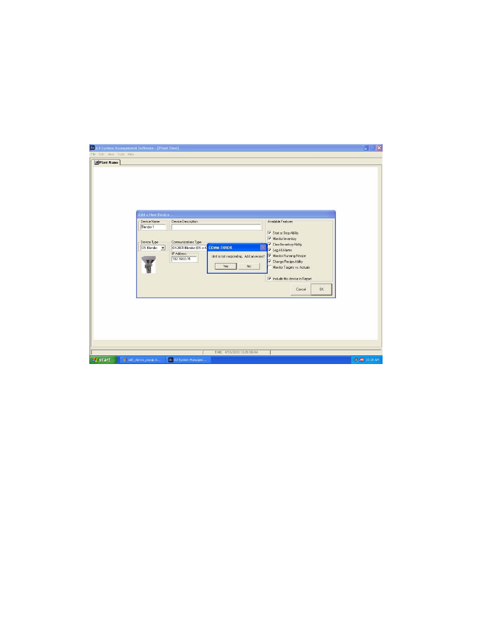 Sterlco A3 Blender Control and Data Acquisition Software User Manual | Page 81 / 126
