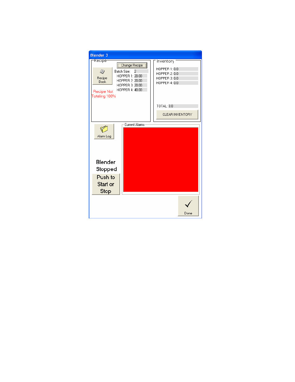 Sterlco A3 Blender Control and Data Acquisition Software User Manual | Page 90 / 126