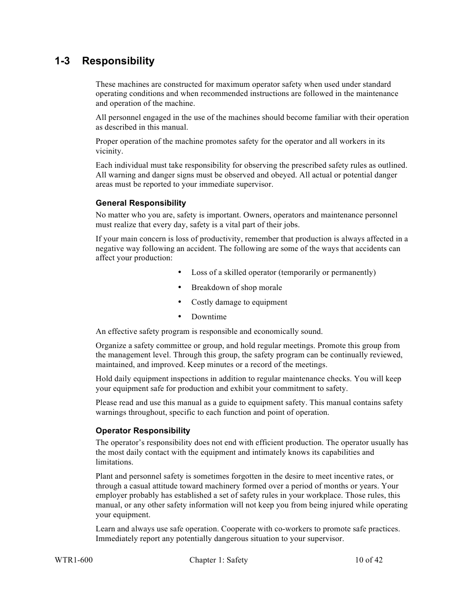 3 responsibility | Sterlco SEU Series Economical Water TCU User Manual | Page 10 / 42